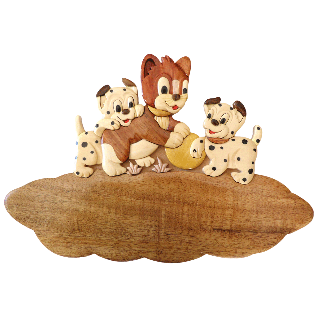 Plaque de porte Chat et Chiens